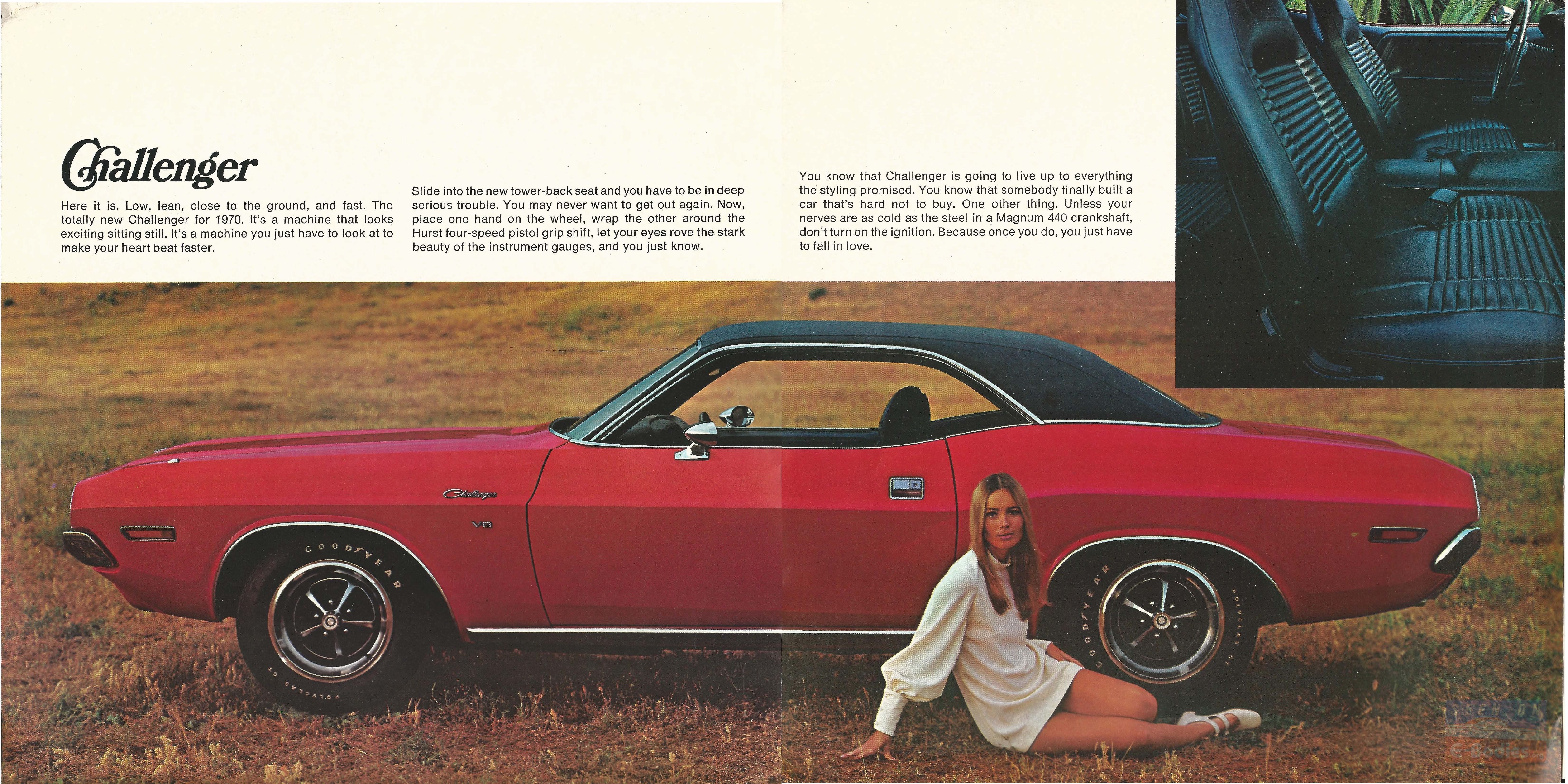 1970 Dodge Challenger Brochure (Canadian Version) – E-Bodies